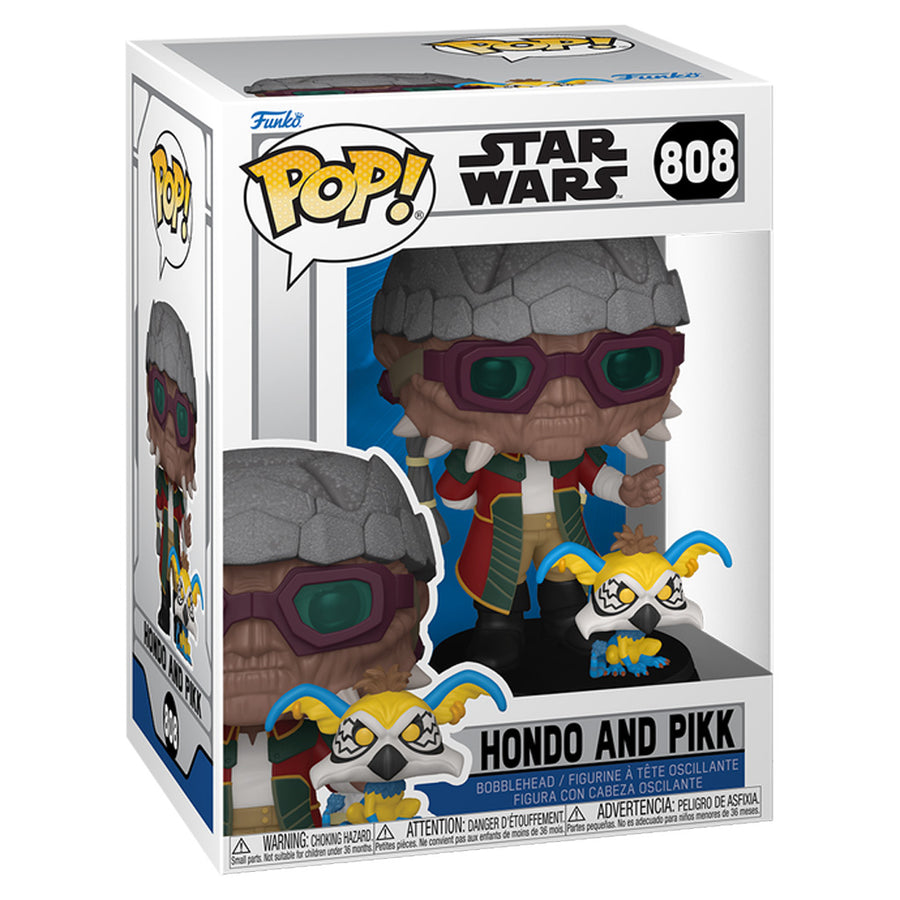 FUNKO POP STAR WARS: CLONE WARS - HONDO & PIKK 808