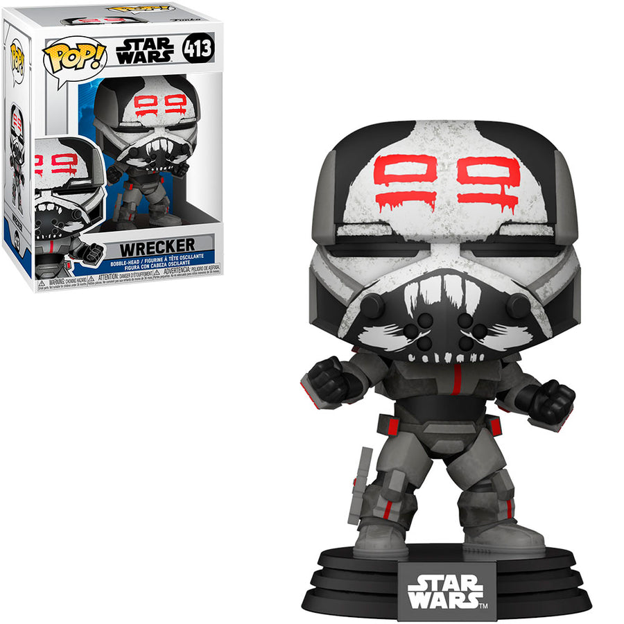 FUNKO POP STAR WARS: CLONE WARS - WRECKER 413 BRINDE