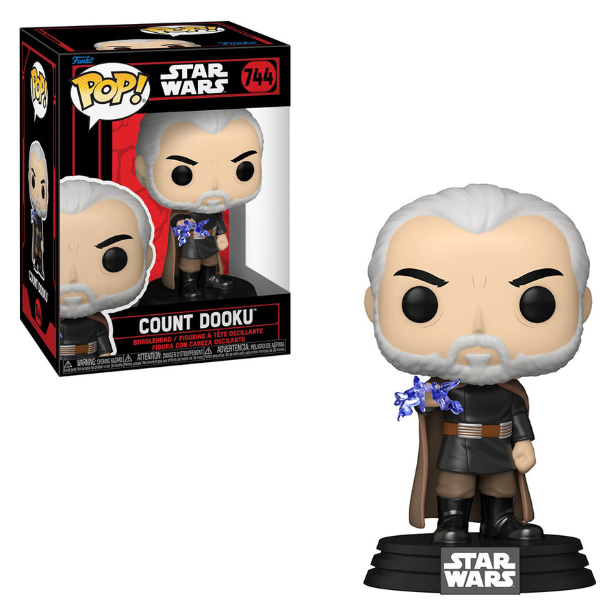 FUNKO POP STAR WARS DARKSIDE - COUNT DOOKU 744 BRINDE