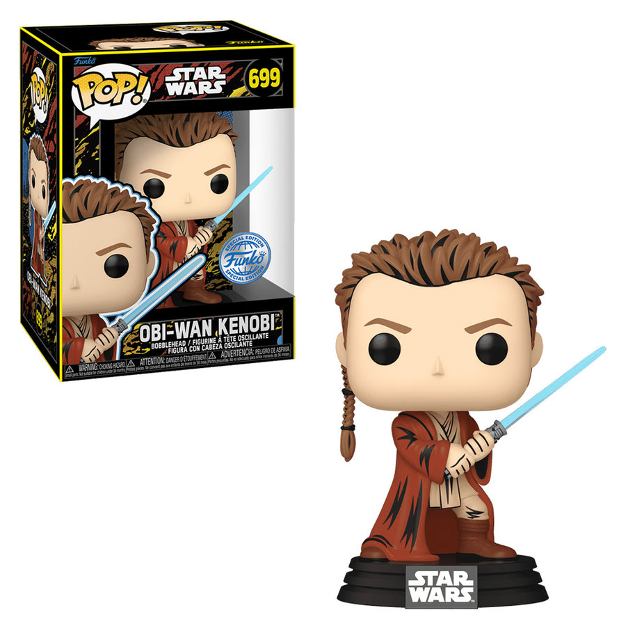 FUNKO POP STAR WARS EXCLUSIVE - OBI-WAN KENOBI 699 BRINDE