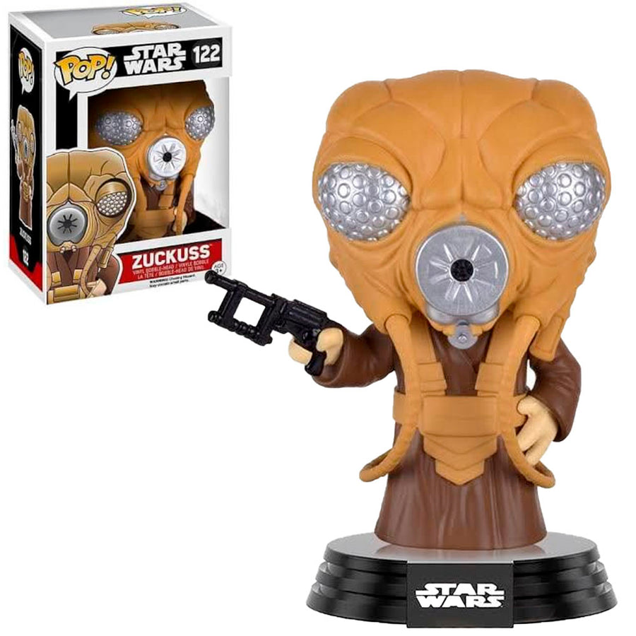 FUNKO POP STAR WARS EXCLUSIVE - ZUCKUSS 122 BRINDE
