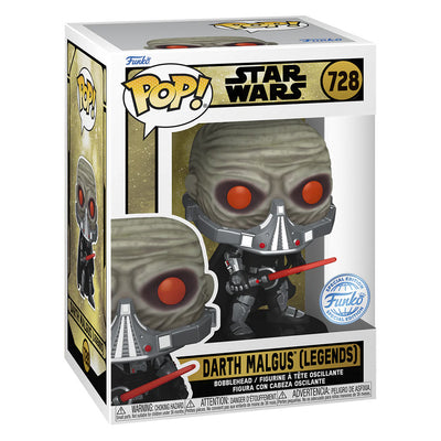 FUNKO POP STAR WARS GAMING GREATS EXCLUSIVE - DARTH MALGUS (LEGENDS) 728