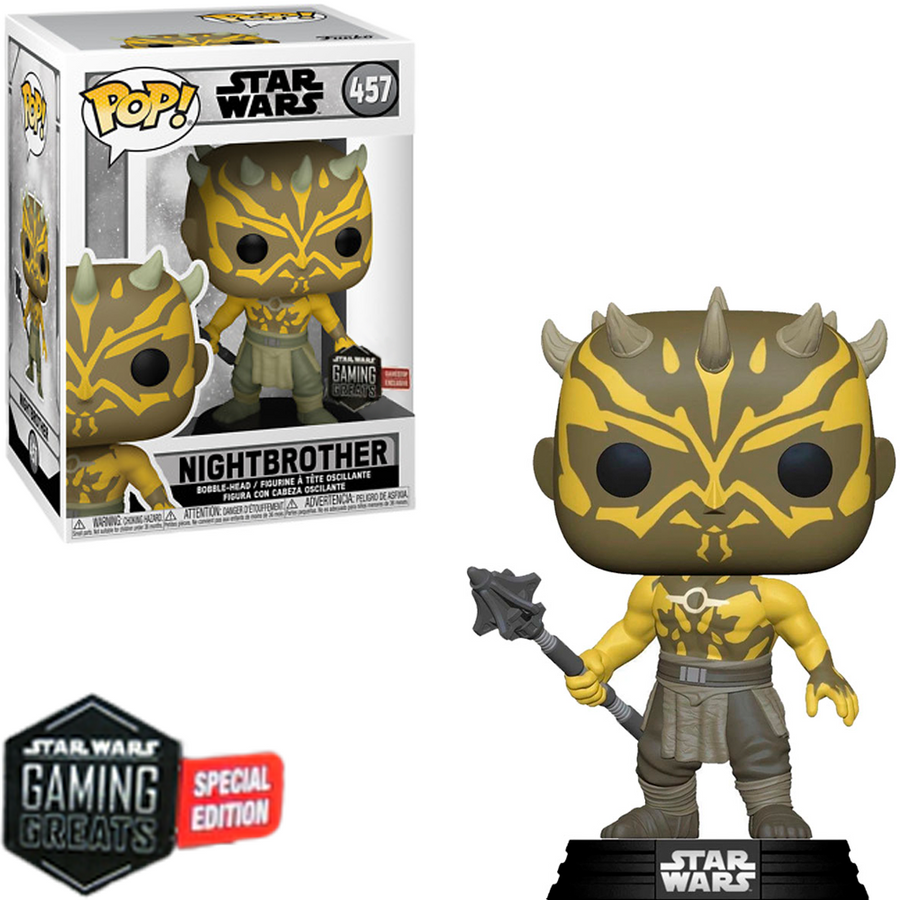 FUNKO POP STAR WARS JEDI FALLEN ORDER EXCLUSIVE - NIGHTBROTHER 457 BRINDE