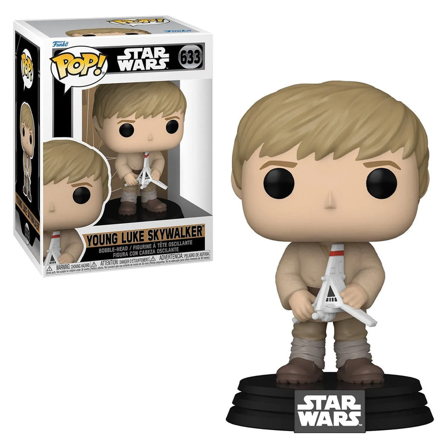 FUNKO POP STAR WARS: KENOBI - YOUNG LUKE SKYWALKER 633 BRINDE