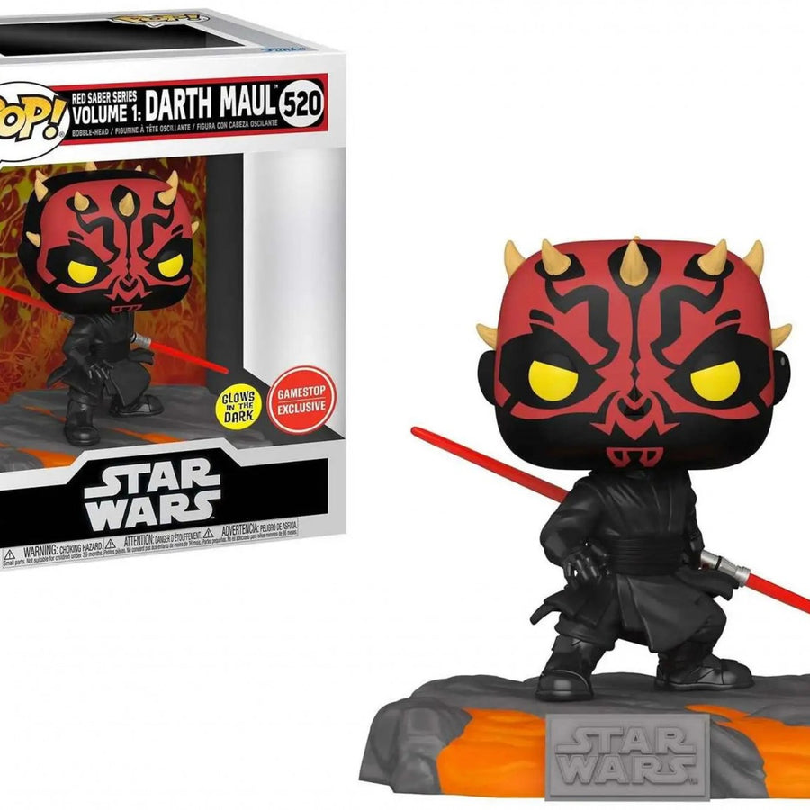 FUNKO POP STAR WARS RED SABER - DARTH MAUL 520