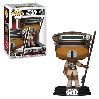 FUNKO POP STAR WARS: RETURN OF THE JEDI 40TH ANNIVERSARY - LEIA (BOUSHH) 606