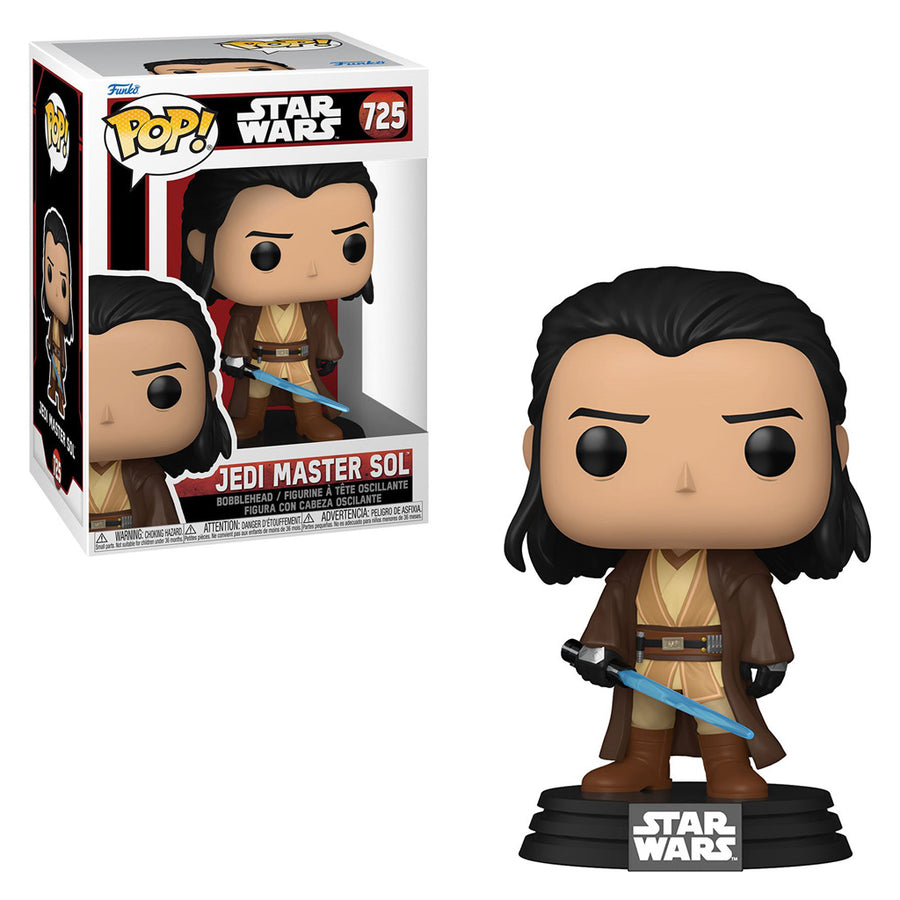 FUNKO POP STAR WARS: THE ACOLYTE - JEDI MASTER SOL 725 BRINDE