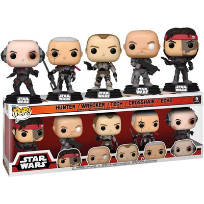 FUNKO POP STAR WARS THE BAD BATCH (5 PACK)