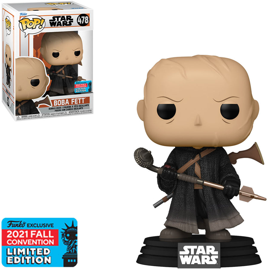 FUNKO POP STAR WARS THE MANDALORIAN NYCC 2021 EXCLUSIVE - BOBA FETT 478