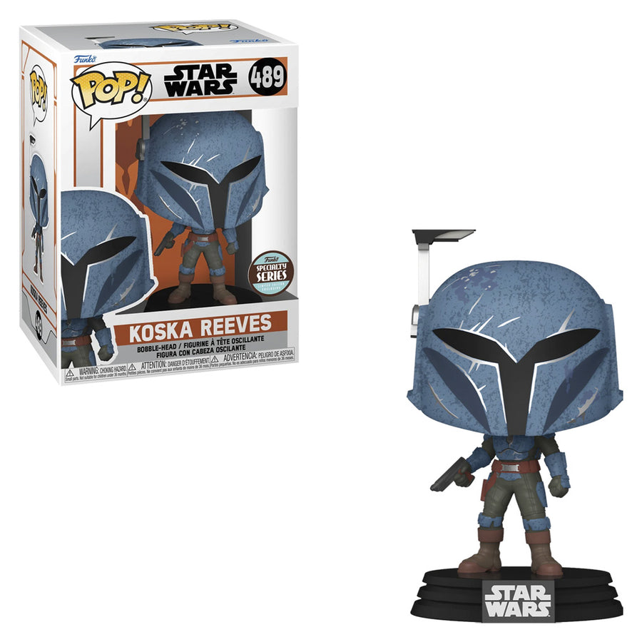 FUNKO POP STAR WARS THE MANDALORIAN EXCLUSIVE - KOSKA REEVES 489 BRINDE