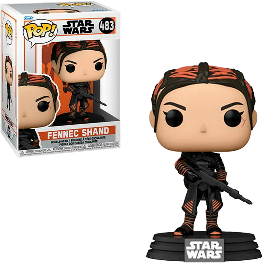 FUNKO POP STAR WARS THE MANDALORIAN - FENNEC SHAND 483 BRINDE