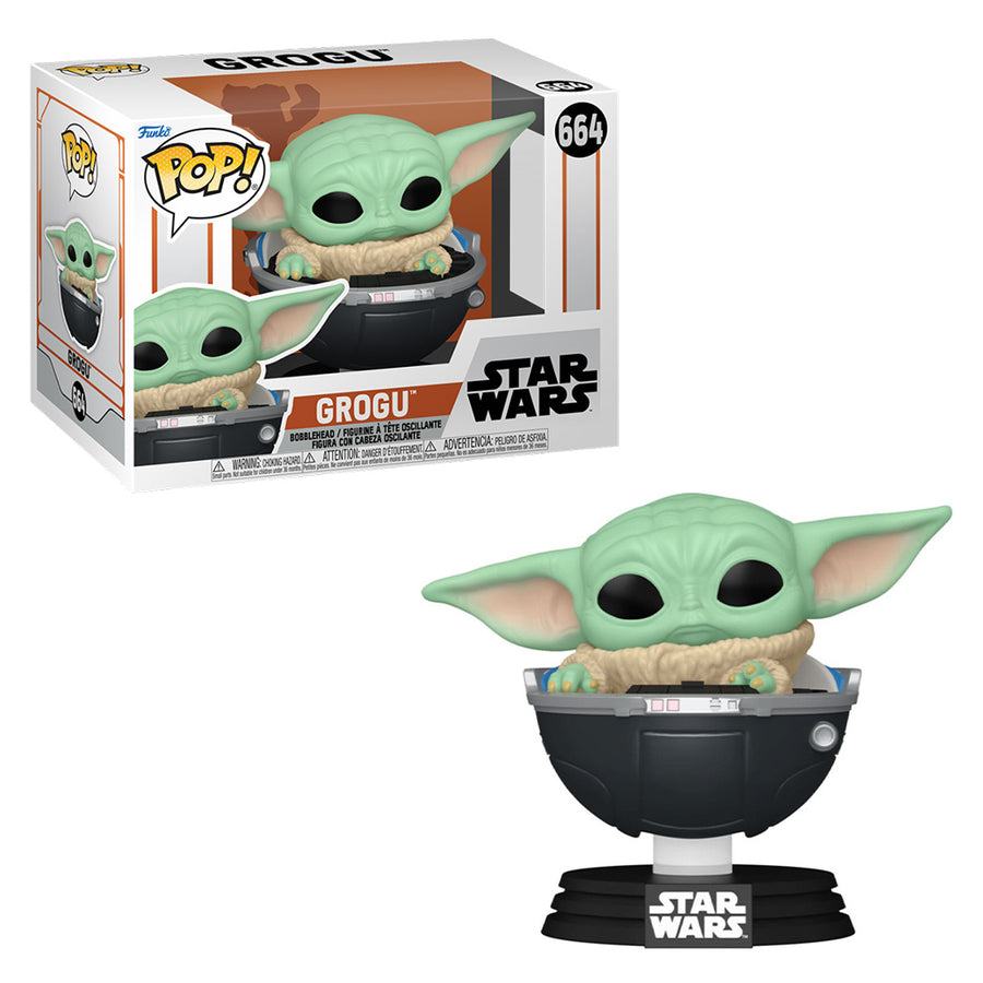 FUNKO POP STAR WARS THE MANDALORIAN - GROGU 664 BRINDE
