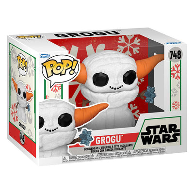 FUNKO POP STAR WARS: THE MANDALORIAN HOLIDAY - GROGU 748