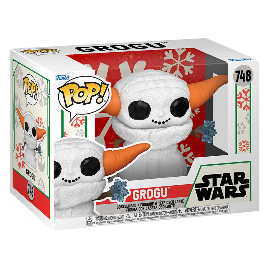 FUNKO POP STAR WARS: THE MANDALORIAN HOLIDAY - GROGU 748