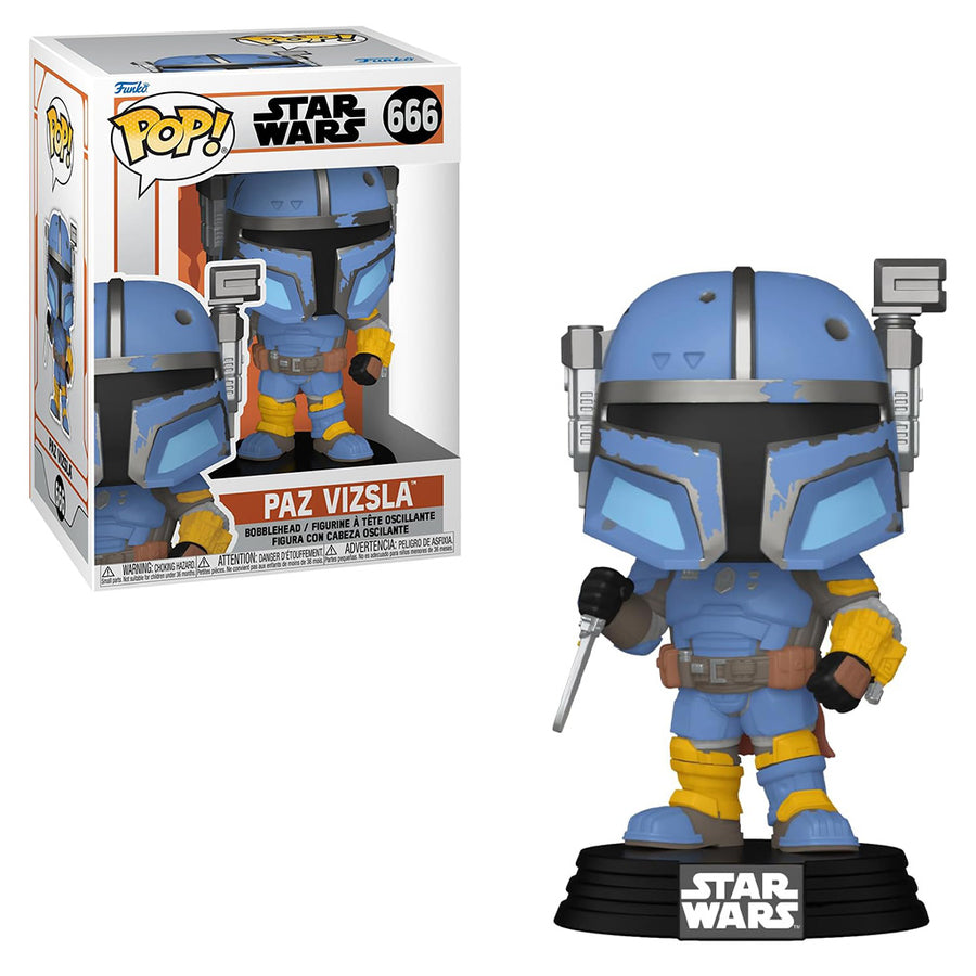 FUNKO POP STAR WARS: THE MANDALORIAN - PAZ VIZSLA 666 BRINDE
