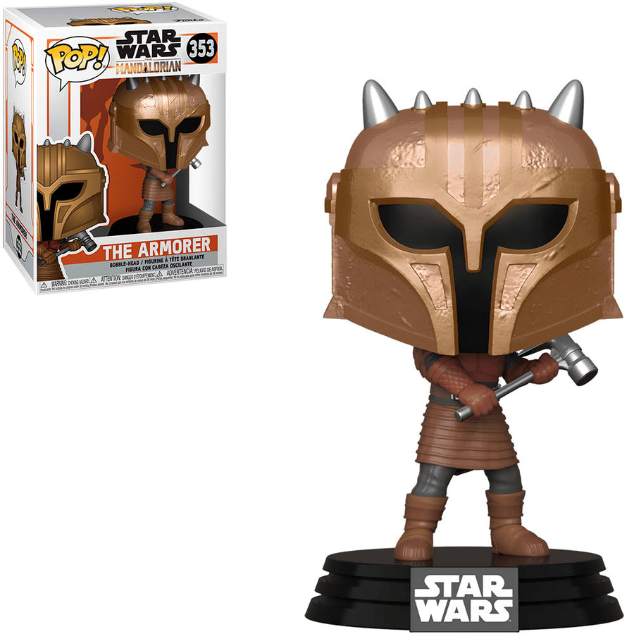 FUNKO POP STAR WARS THE MANDALORIAN - THE ARMORER 353 BRINDE