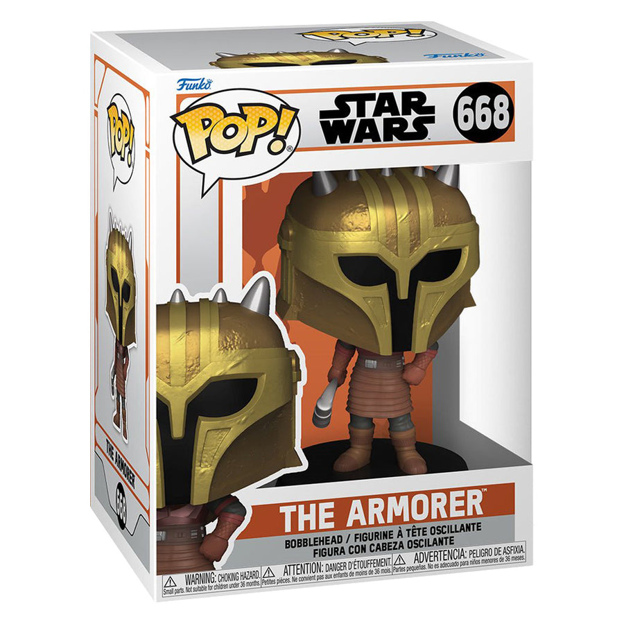 FUNKO POP STAR WARS THE MANDALORIAN - THE ARMORER 668