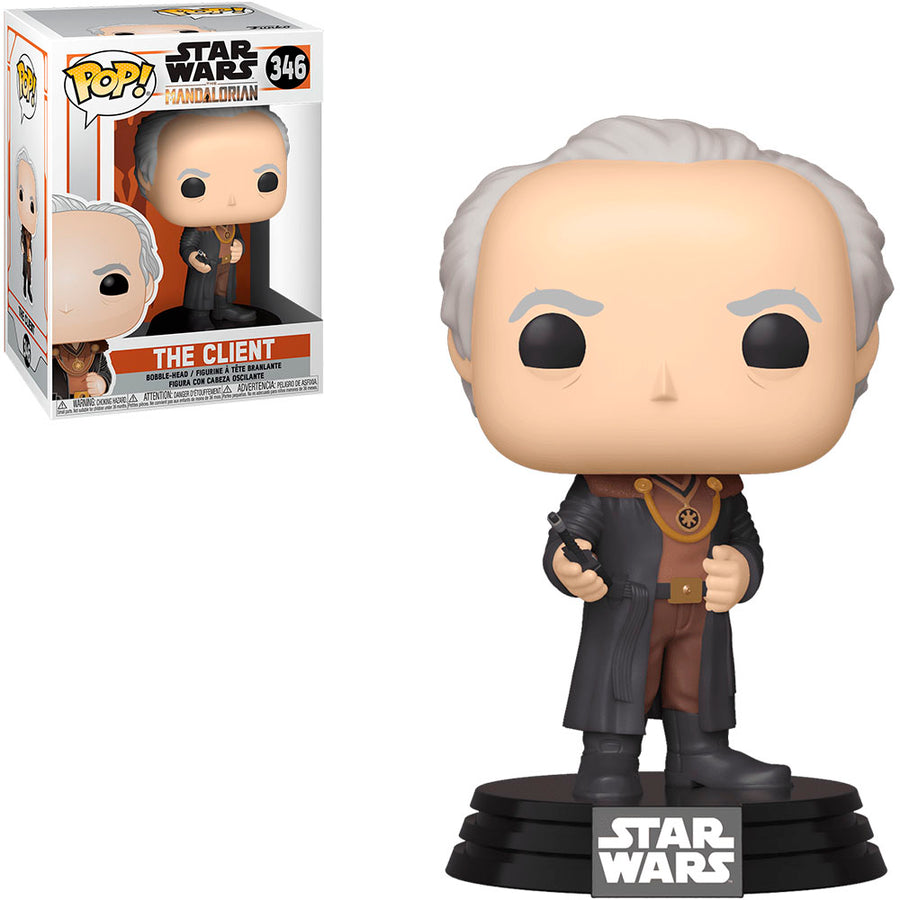 FUNKO POP STAR WARS THE MANDALORIAN - THE CLIENT 346 BRINDE