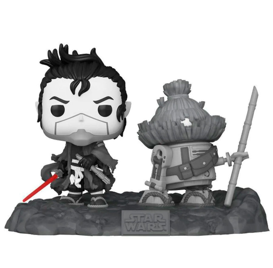 FUNKO POP STAR WARS VISIONS EXCLUSIVE - THE RONIN AND B5-56 502 (DELUXE)
