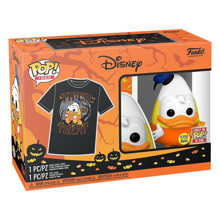 FUNKO POP & TEE DISNEY DONALD DUCK TRICK OR TREAT & CAMISETA - TAMANHO XL (72823)