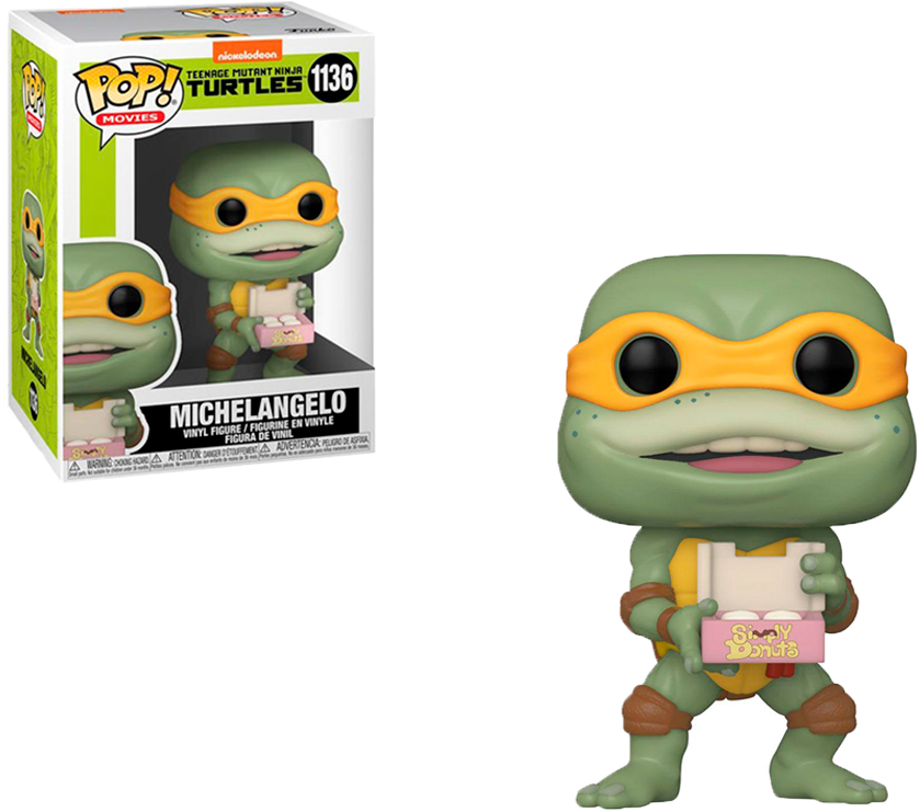 FUNKO POP TEENAGE MUTANT NINJA TURTLES 2 - MICHELANGELO 1136