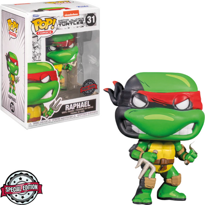 FUNKO POP TEENAGE MUTANT NINJA TURTLES EXCLUSIVE - RAPHAEL 31