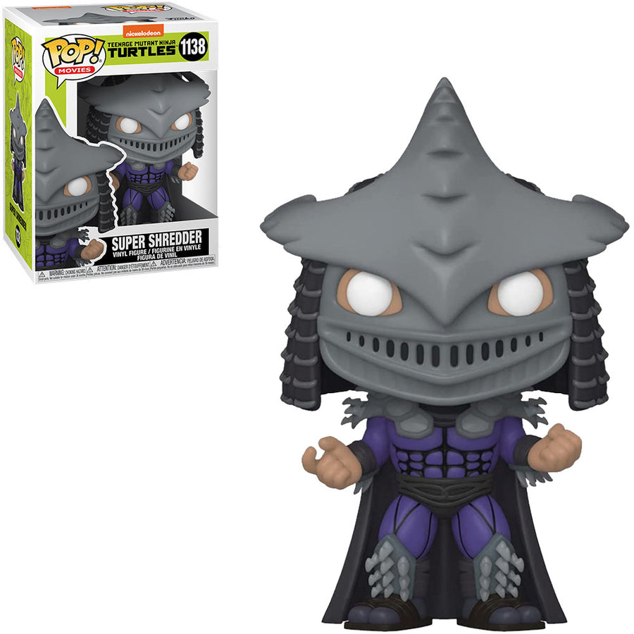 FUNKO POP TEENAGE MUTANT NINJA TURTLES - SUPER SHREDDER 1138 BRINDE