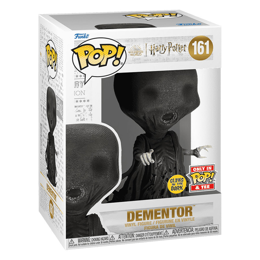 FUNKO POP TEES HARRY POTTER: DEMENTADOR (GLOWS IN THE DARK) & CAMISETA TAMANHO XL (73131)