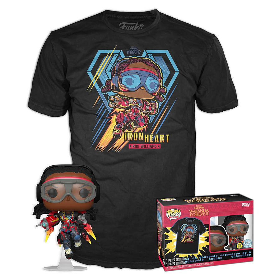 FUNKO POP TEES MARVEL BLACK PANTHER: WAKANDA FOREVER & CAMISETA TAMANHO LG (70381)