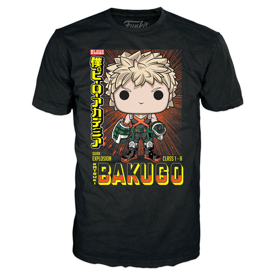 FUNKO POP TEES MY HERO ACADEMIA BUNDLE FUNKO + CAMISETA BAKUGO - XL (64595)
