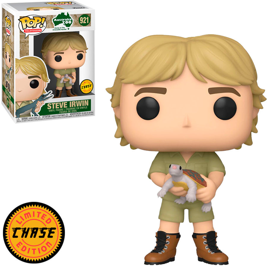 FUNKO POP TELEVISION AUSTRALIA ZOO CHASE - STEVE IRWIN 921 BRINDE