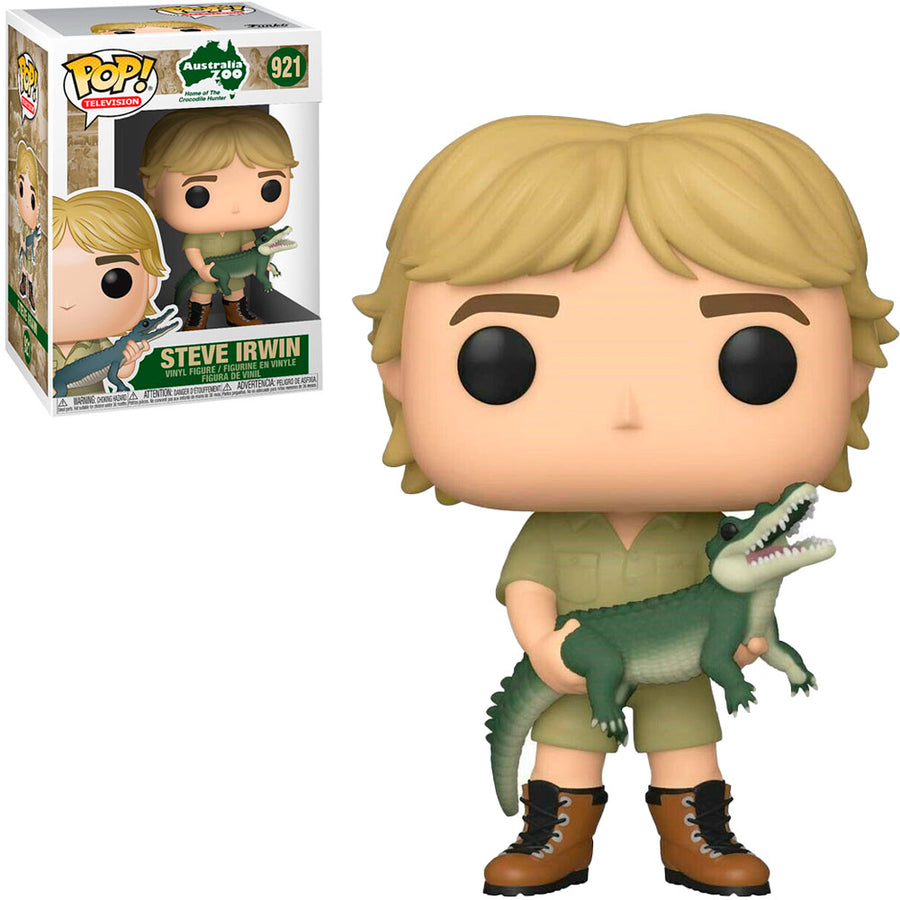 FUNKO POP TELEVISION AUSTRALIA ZOO - STEVE IRWIN 921 BRINDE