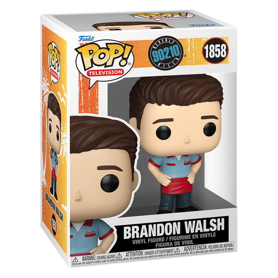 FUNKO POP TELEVISION BEVERLY HILLS 90210 - BRANDON WALSH 1858