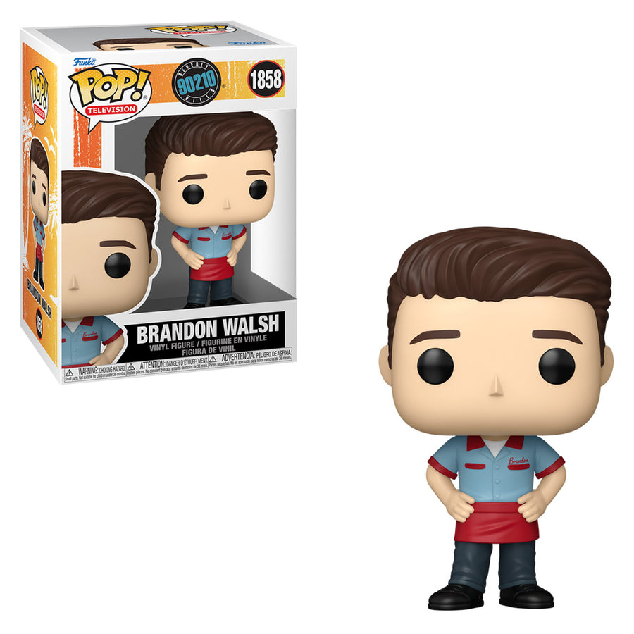 FUNKO POP TELEVISION BEVERLY HILLS 90210 - BRANDON WALSH 1858 BRINDE