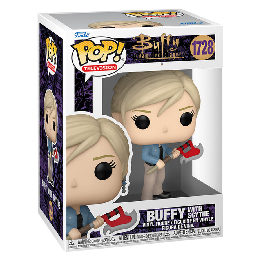 FUNKO POP TELEVISION BUFFY THE VAMPIRE SLAYER - BUFFY WITH SCYTHE 1728