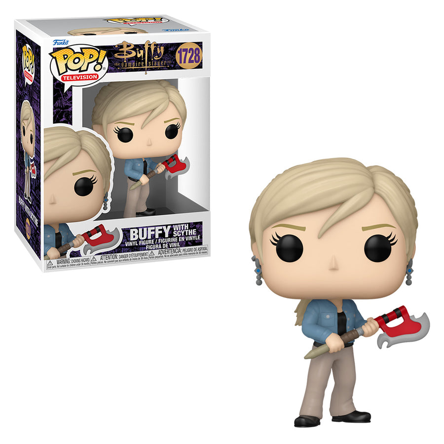 FUNKO POP TELEVISION BUFFY THE VAMPIRE SLAYER - BUFFY WITH SCYTHE 1728