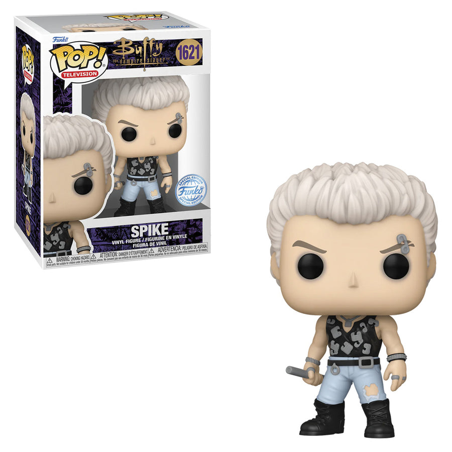 FUNKO POP TELEVISION BUFFY THE VAMPIRE SLAYER EXCLUSIVE - SPIKE 1621 BRINDE