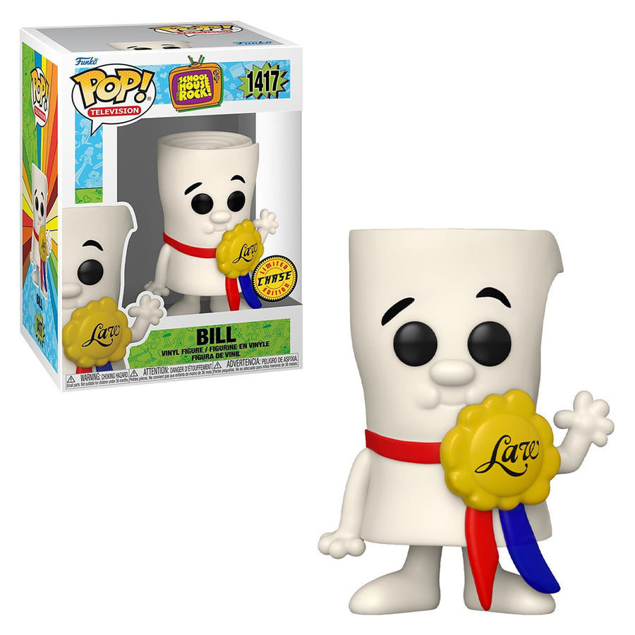 FUNKO POP TELEVISION CHASE SCHOOLHOUSE ROCK - BILL 1417 BRINDE