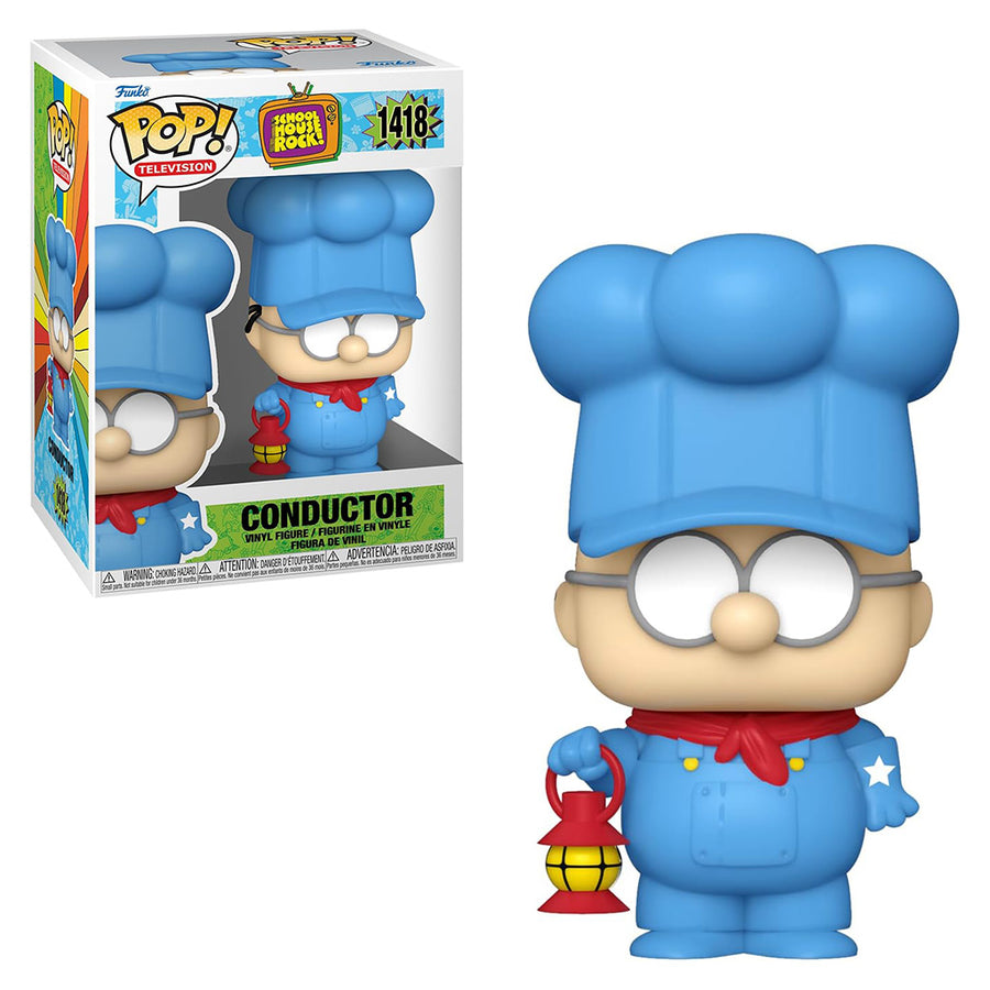 FUNKO POP TELEVISION CHASE SCHOOLHOUSE ROCK - CONDUCTOR 1418 BRINDE
