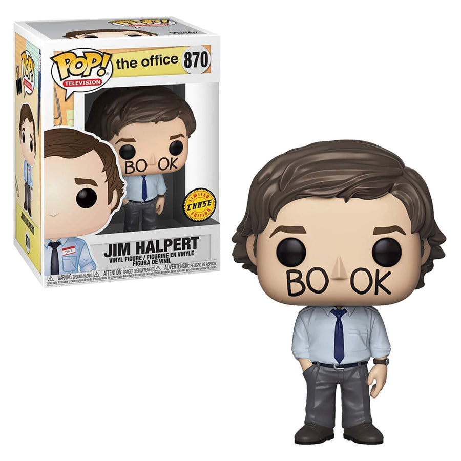 FUNKO POP TELEVISION CHASE THE OFFICE - JIM HALPERT 870 BRINDE