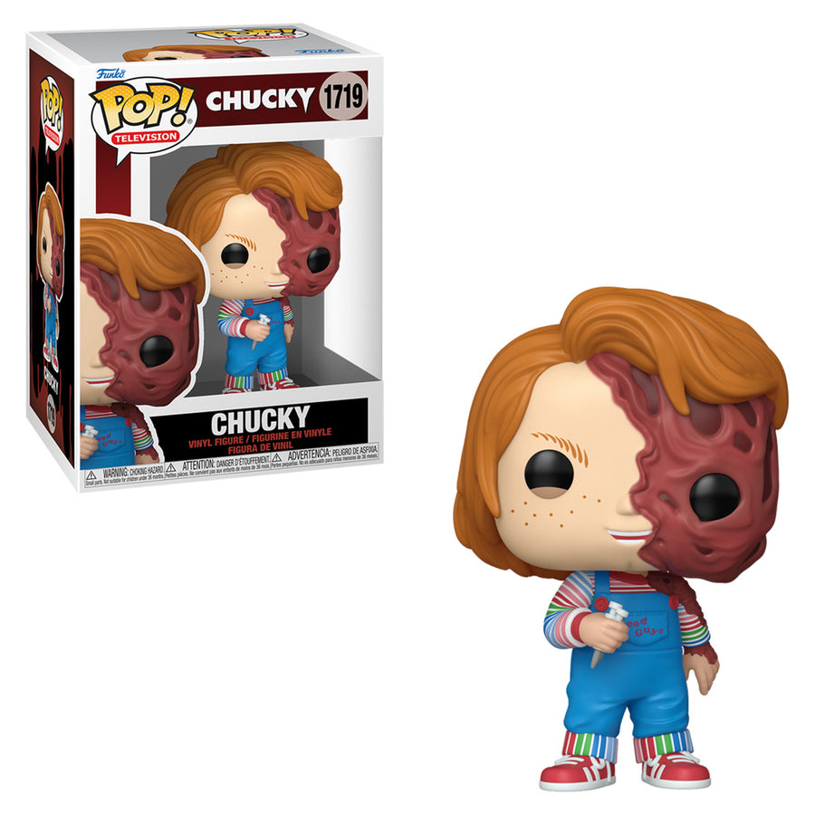 FUNKO POP TELEVISION CHUCKY - CHUCKY (MELTED FACE) 1719 BRINDE