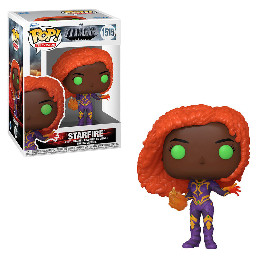 FUNKO POP TELEVISION DC TITANS - STARFIRE 1515 BRINDE