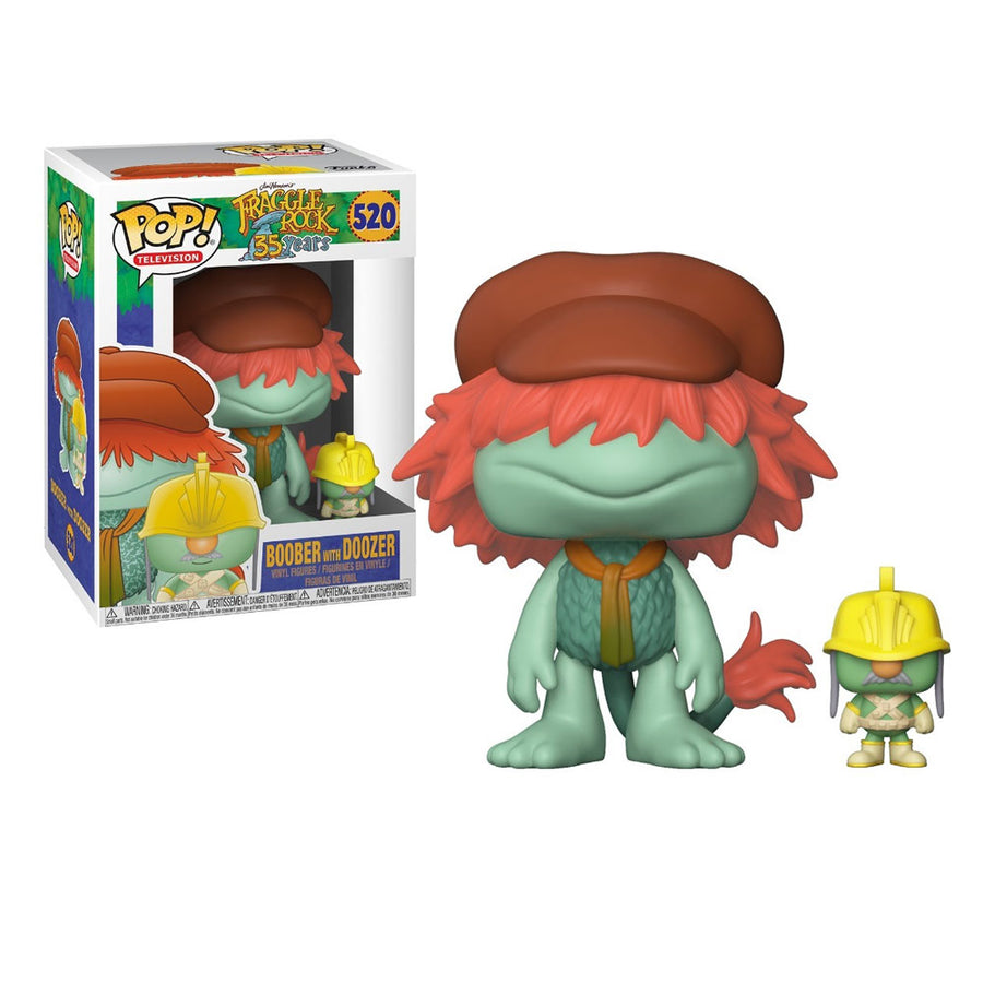 FUNKO POP TELEVISION FRAGGLE ROCK - BOOBER DOOZER 520 BRINDE