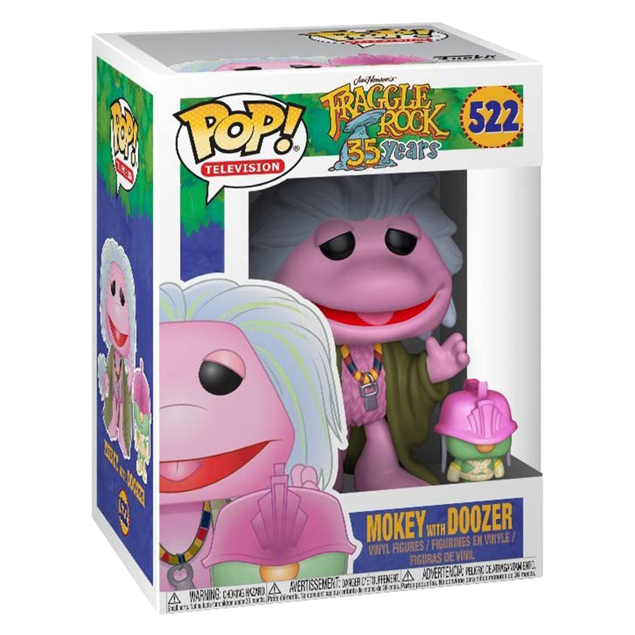 FUNKO POP TELEVISION FRAGGLE ROCK - MOKEY WITH DOOZER 522