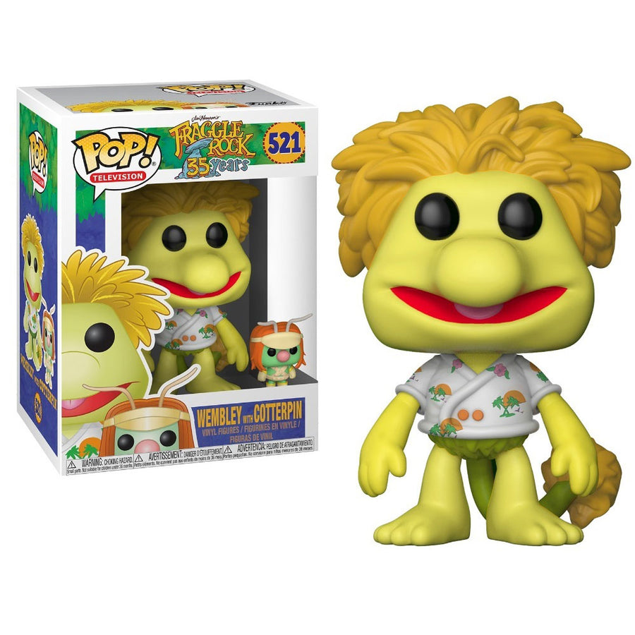 FUNKO POP TELEVISION FRAGGLE ROCK - WEMBLEY COTTERPIN BRINDE