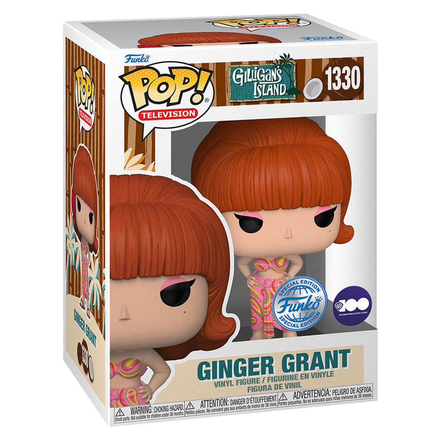 FUNKO POP TELEVISION GILLIGAN'S ISLAND EXCLUSIVE - GINGER GRANT 1330