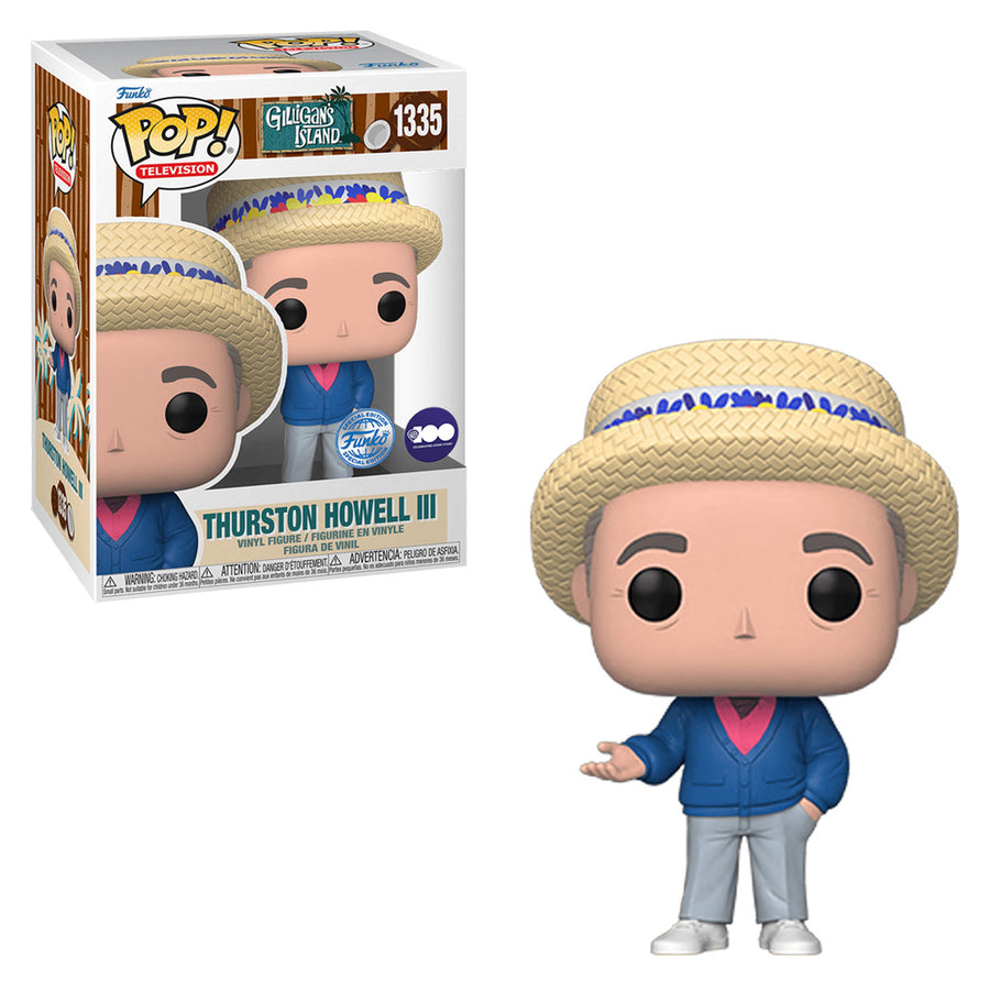 FUNKO POP TELEVISION GILLIGAN'S ISLAND EXCLUSIVE - THURSTON HOWELL III BRINDE