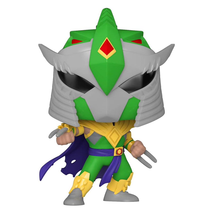 FUNKO POP TELEVISION MIGHTY MORPHIN POWER RANGERS X TEENAGE MUTANT NINJA TURTLES FUNKON 2022 - SHREDDER 110