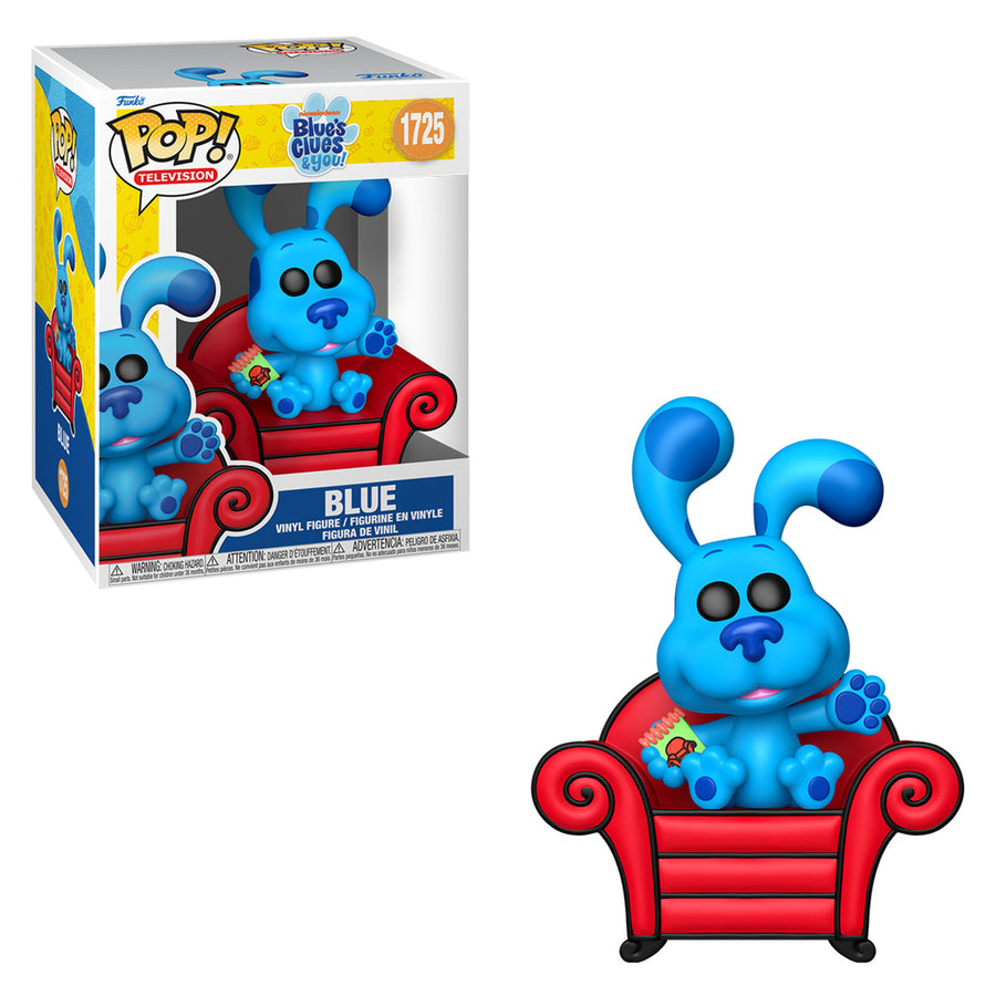 FUNKO POP TELEVISION NICKELODEON: BLUE'S CLUES & YOU - BLUE 1725 BRINDE