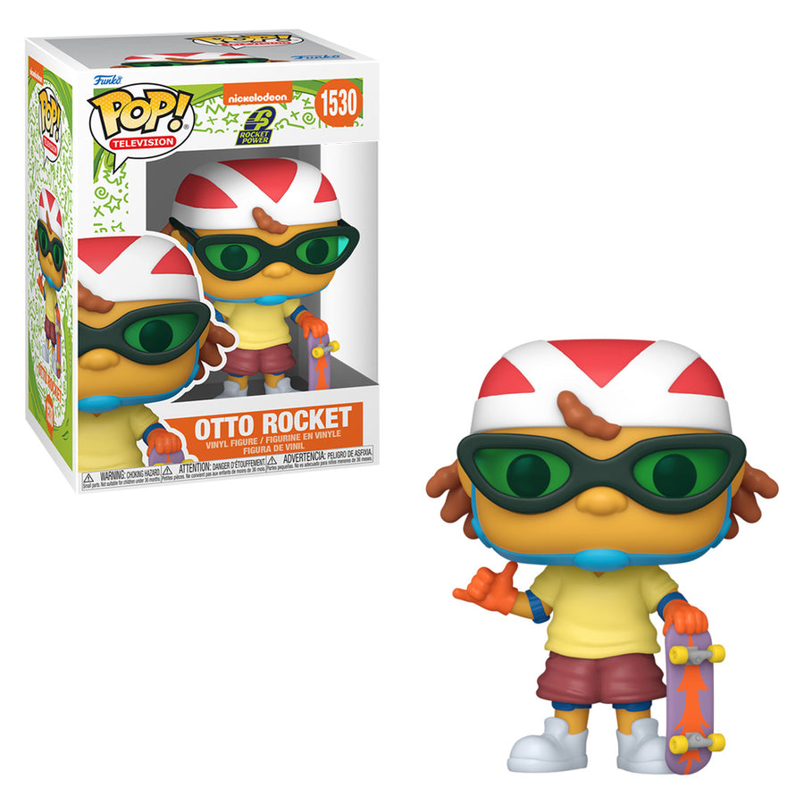FUNKO POP TELEVISION NICKELODEON ROCKET POWER - OTTO ROCKET 1530 BRINDE